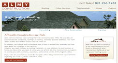 Desktop Screenshot of almyconstruction.com